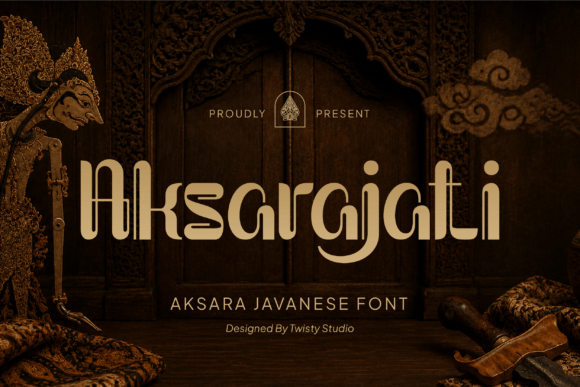 Aksarajati: A Display Typeface That Anchors Cultural Storytelling