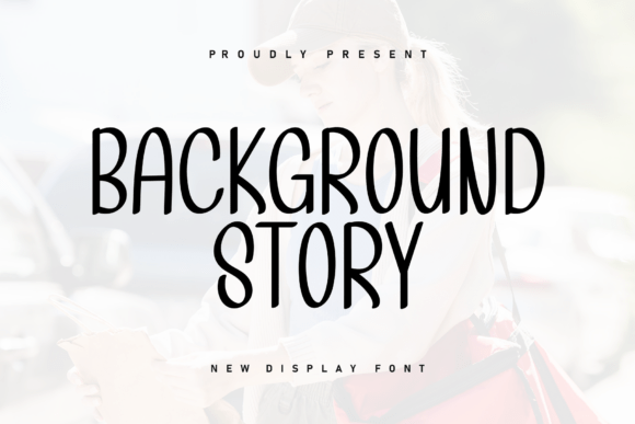 Background Story: A Handwritten Display Font for Editorial Warmth
