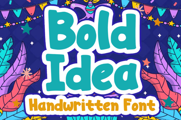 Bold Idea: A Display Font That Speaks With Joy