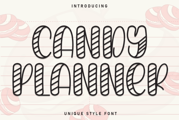 Candy Planner: A Playful Display Font That Delivers Personality