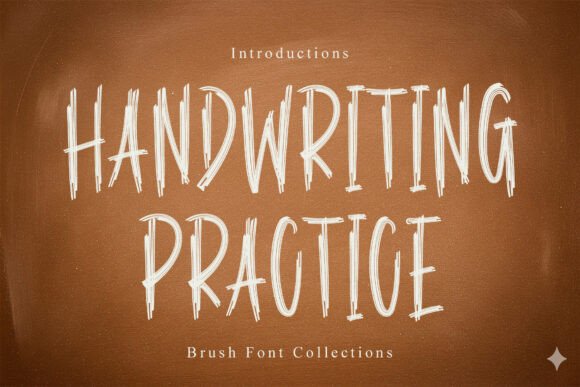 Handwriting Practice Font for Bold Digital Branding