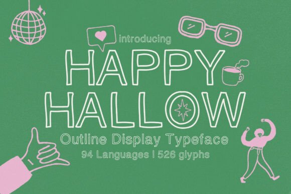 Happy Hallow: A Playful Display Font for Scroll-Stopping Campaigns