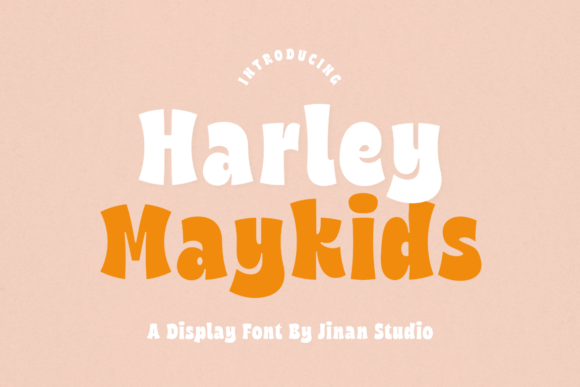 Harley Maykids: A Playful Display Font for Kid-Friendly Digital Brands