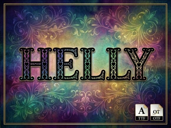 Helly: A Gothic Block Serif for Editorial Impact