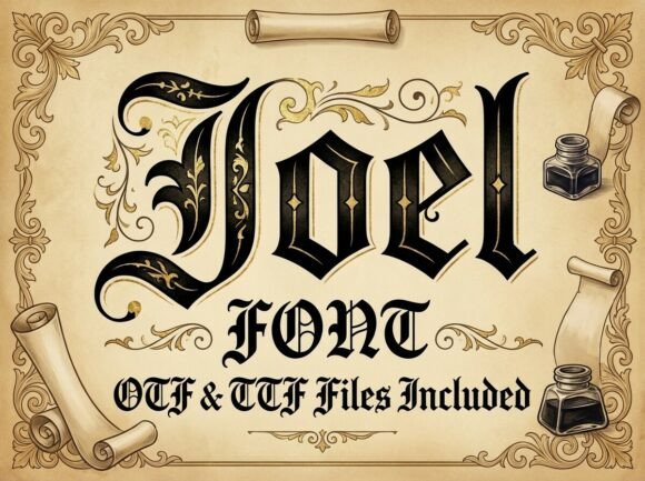 Joel: A Bold Display Typeface for Digital Branding