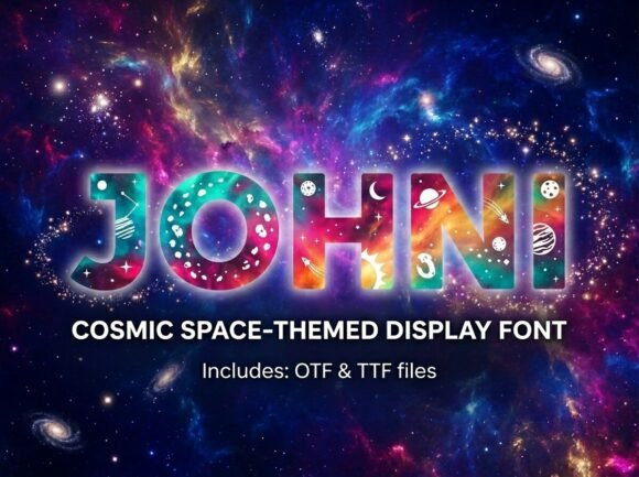 Johni: A Display Font That Makes Your Brand Instantly Memorable