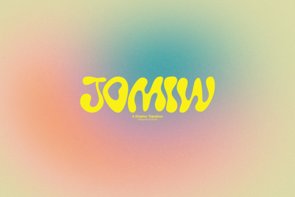Jomiw: A Display Typeface That Carries Memory in Its Curves