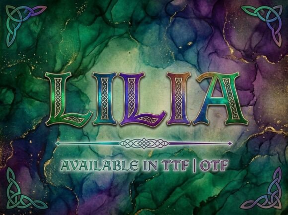 Lilia: A Bold Display Font That Elevates Digital Branding