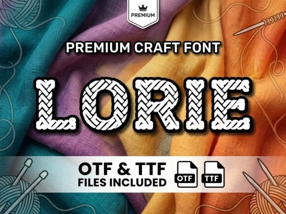 Lorie: A Standout Display Font for Campaign Headlines