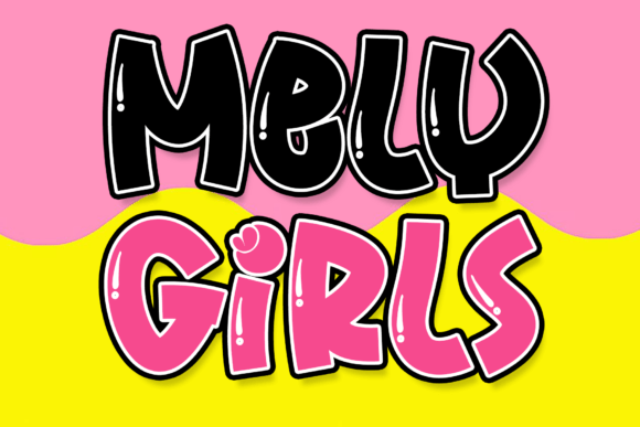 Mely Girls: A Bold Graffiti-Pop Display Font for Digital Impact