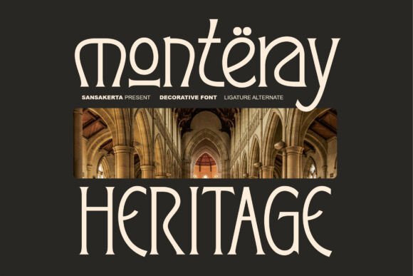 Monteray Heritage: A Display Font That Elevates Real Small Business Branding