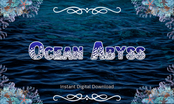 Ocean Abyss Font for Memorable Branding