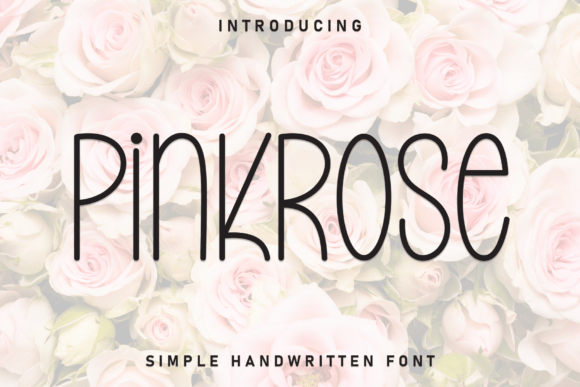 Pinkrose: A Handwritten Display Font That Elevates Real Small Business Branding