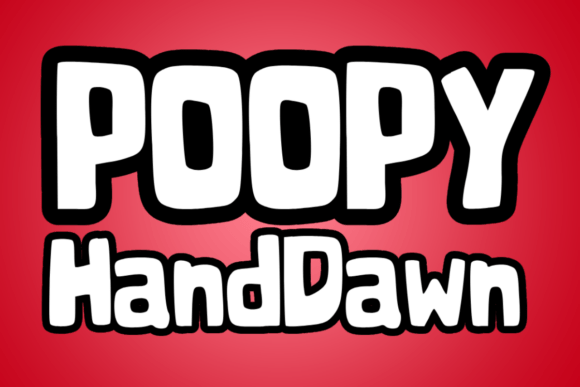 Poopy Handdrawn: A Playful Display Font for Editorial Charm