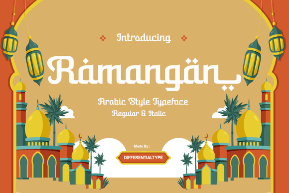 Ramangan: A Display Font That Brings Warmth and Character to Brand Identity