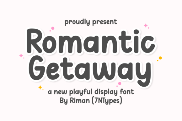 Romantic Getaway: A Handwritten Display Font for Editorial Warmth