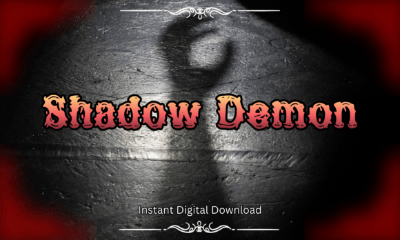 Shadow Demon Font: The Display Typeface That Screams “This Is Important”