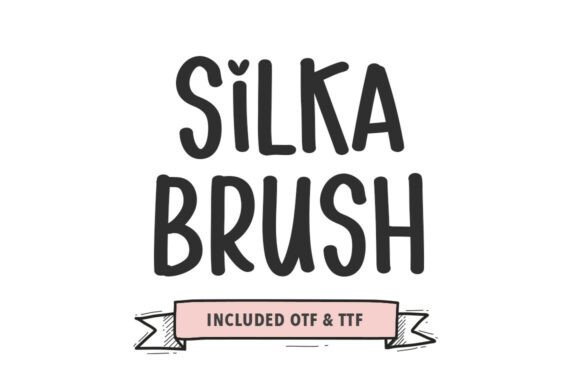Silka Brush: A Handwritten Display Font That Feels Like Home