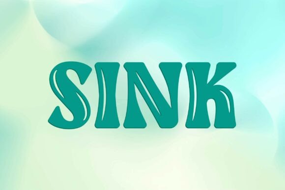 Sink: A Gothic Display Font That Commands Attention