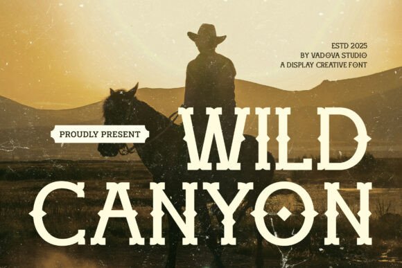 Wild Canyon: A Display Font That Anchors Your Message